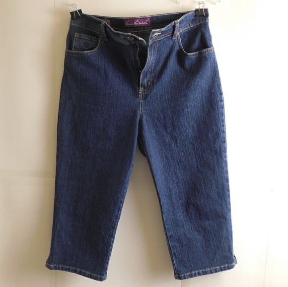 gloria vanderbilt crop jeans